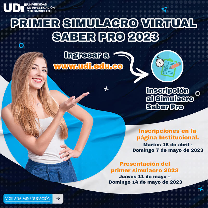 Primer Simulacro Virtual Saber Pro 2023 Universidad de Investigación